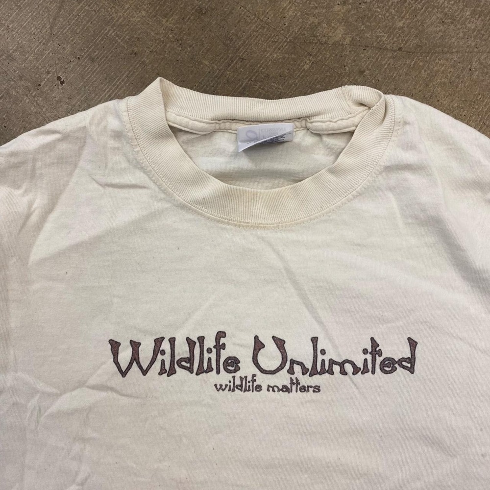 Vintage Wildlife Unlimited Ducks Hunting Nature Outdoors 2000s T-Shirt Size XL - Picture 5 of 8